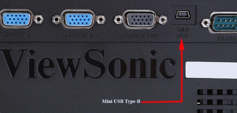 Cổng kết nối máy chiếu Mini USB