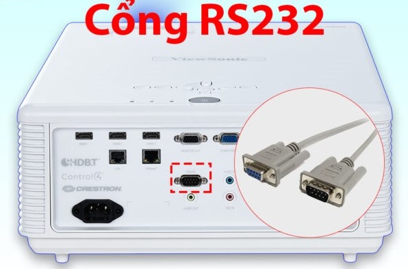 Cổng kết nối máy chiếu RS232