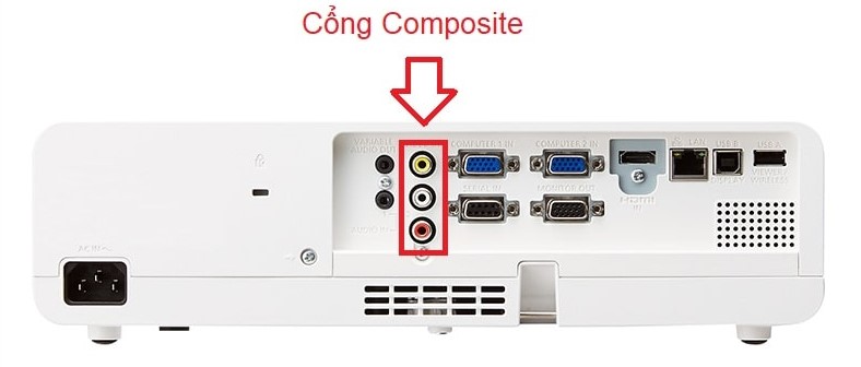 Cổng kết nối máy chiếu Composite 