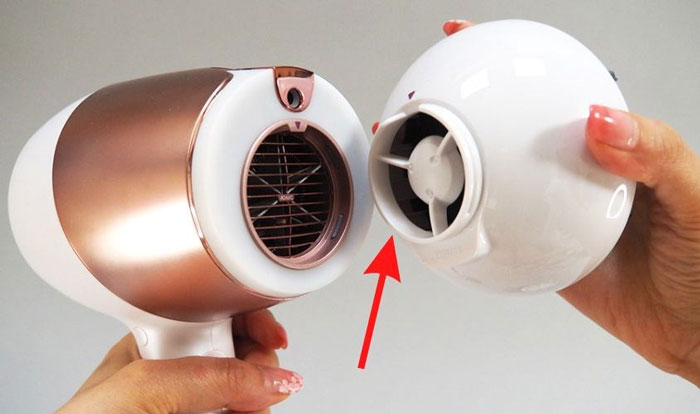 Máy sấy tóc phải hoạt động liên tục cũng là nguyên nhân khiến nó có mùi khét