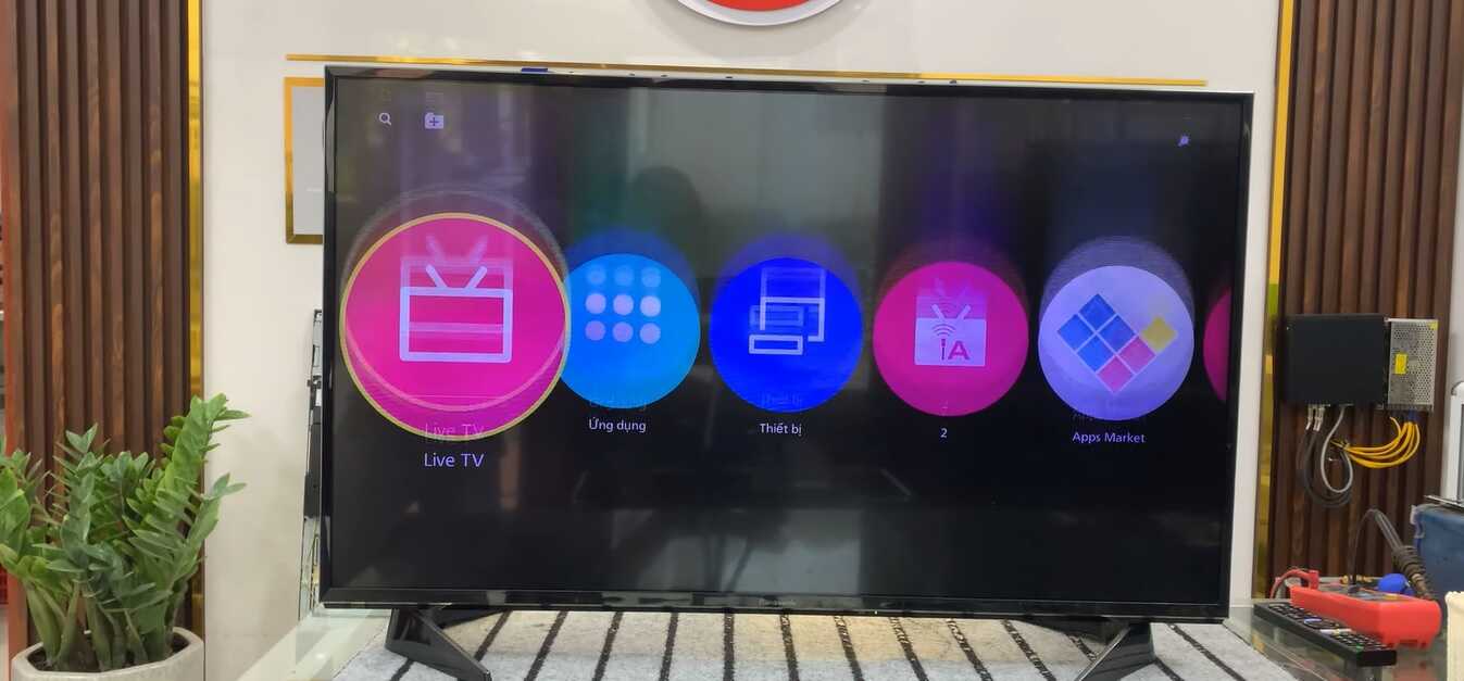 Màn hình TV Panasonic bị giật