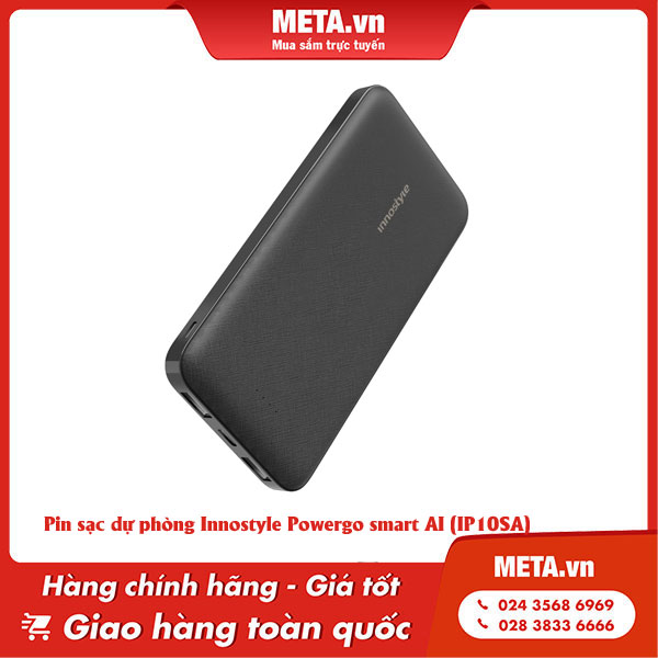 Sạc dự phòng Innostyle Powergo smart AI (IP10SA)