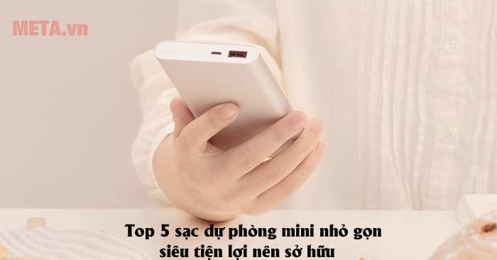 Sạc dự phòng mini