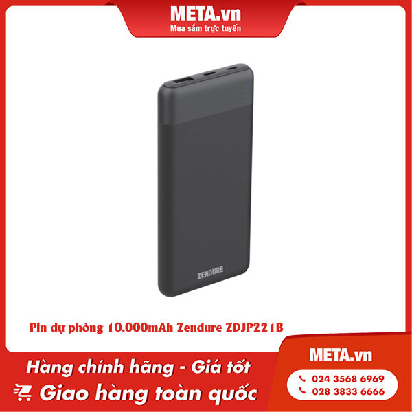 Pin dự phòng 10.000mAh Zendure ZDJP221B