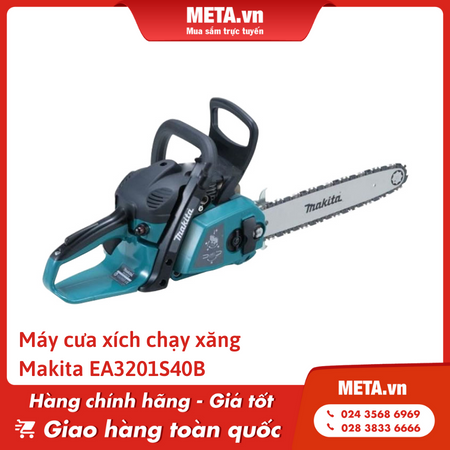Máy cưa xích chạy xăng Makita EA3201S40B