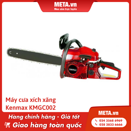 Máy cưa xích chạy xăng Kenmax KMGC002