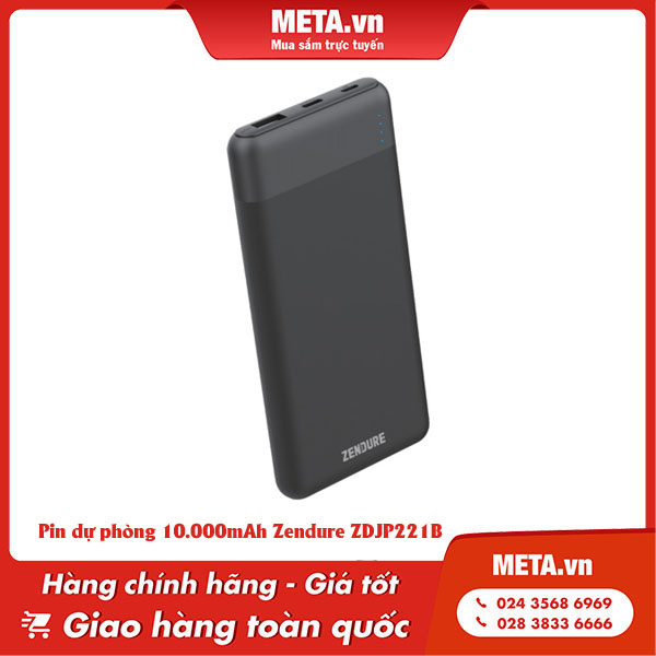 Pin dự phòng 10.000mAh Zendure ZDJP221B