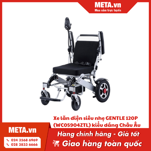 Xe lăn điện siêu nhẹ GENTLE 120P (WC05904ZTL)