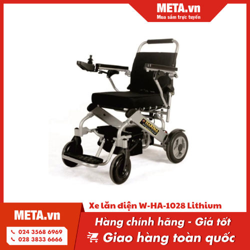 Xe lăn điện W-HA-1028 Lithium