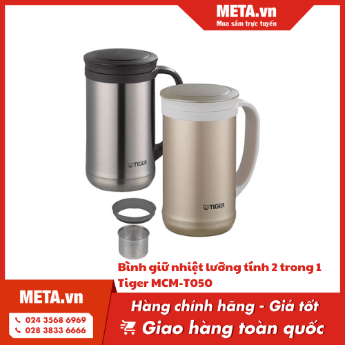 Bình giữ nhiệt lưỡng tính 2 trong 1 Tiger MCM-T050