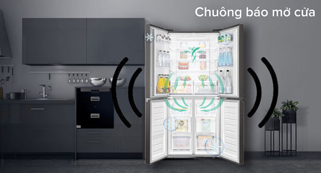 Tủ có chuông báo khi cửa mở
