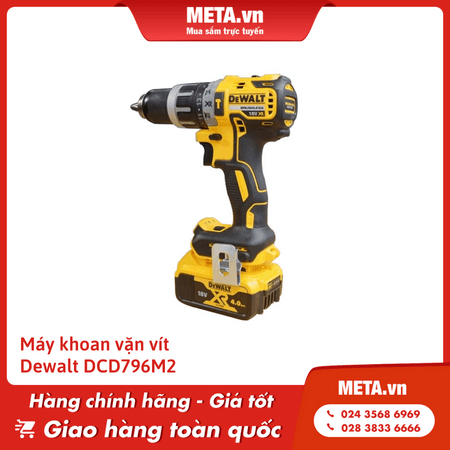 Máy khoan vặn vít động lực Dewalt DCD796M2