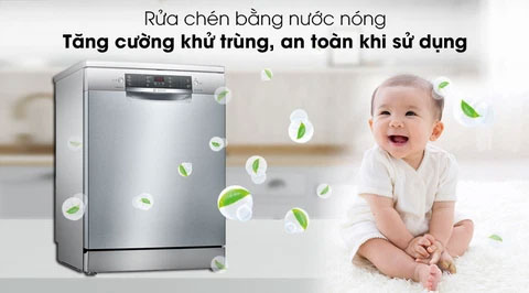 Chương trình rửa diệt khuẩn bằng nước nóng