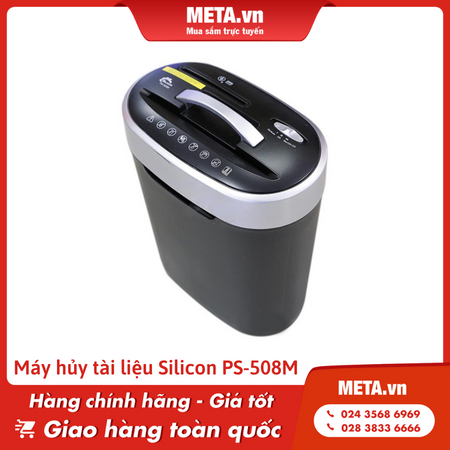 Máy hủy tài liệu Silicon PS-508M