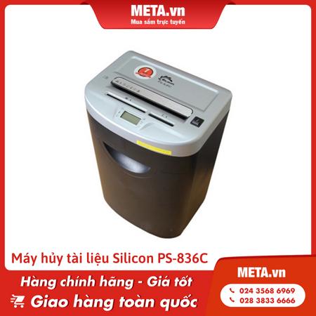 Máy hủy tài liệu Silicon PS-836C