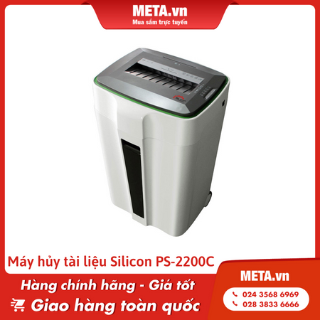 Máy hủy tài liệu Silicon PS-2200C