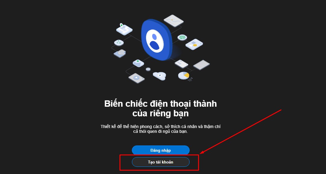Cách tạo tài khoản Samsung trên máy tính