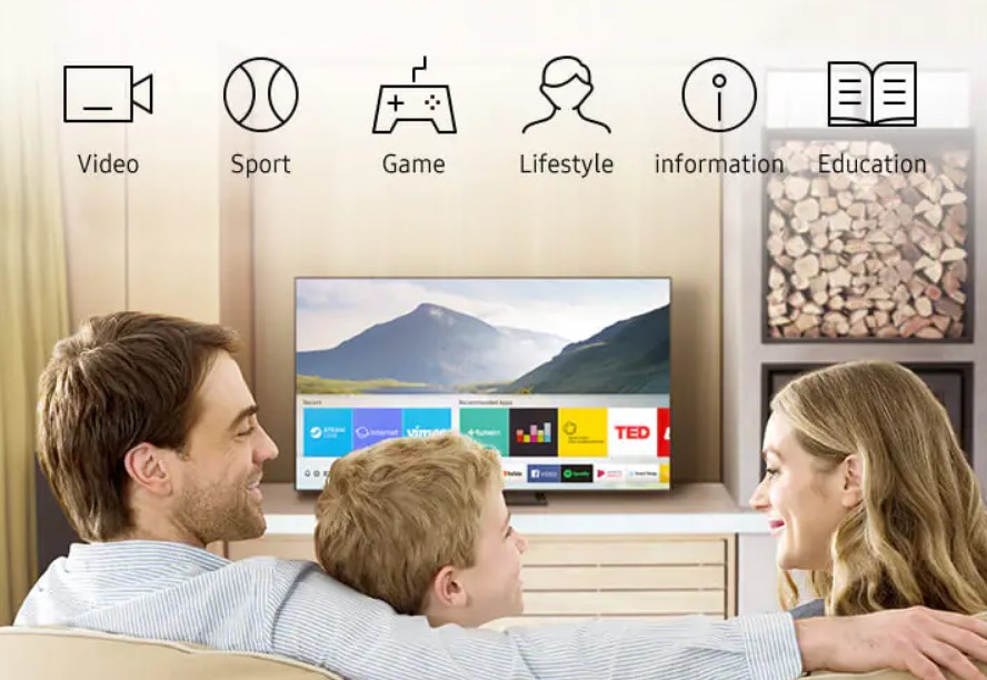 Tác dụng khi đăng ký tài khoản Samsung cho tivi