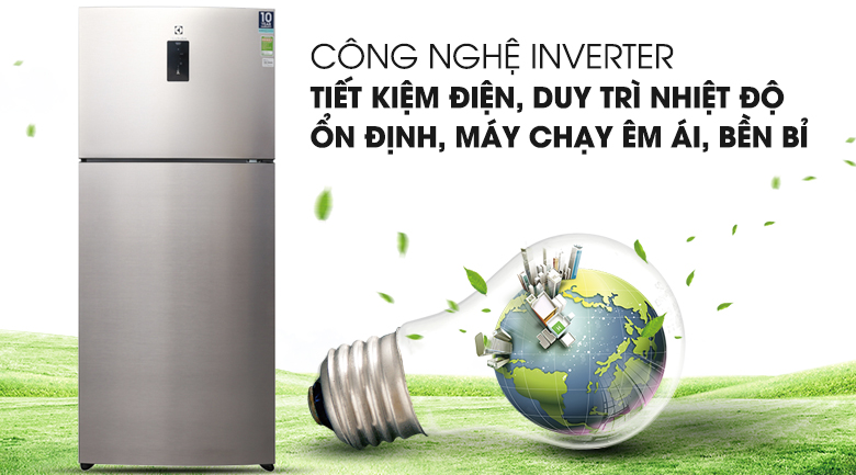 Công nghệ Inverter trên các dòng tủ lạnh Electrolux có tác dụng gì?