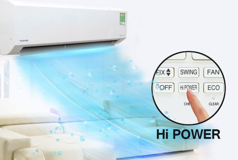Chế độ làm lạnh nhanh Hi power