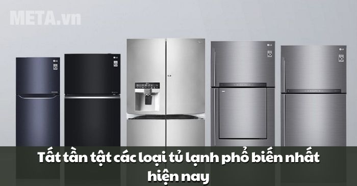 Tất tần tật các loại tủ lạnh phổ biến nhất hiện nay - META.vn