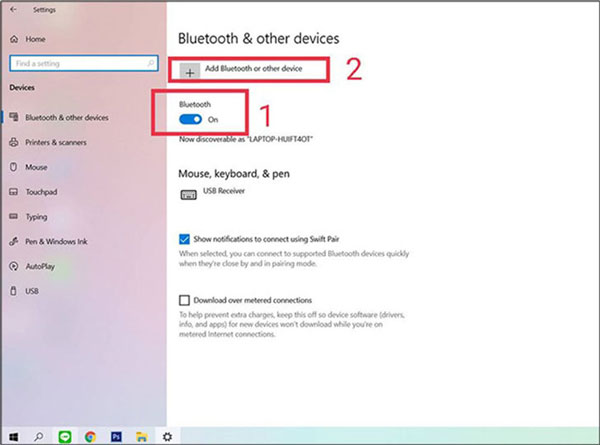 Cách kết nối Bluetooth laptop với loa Bluetooth (Win 10)