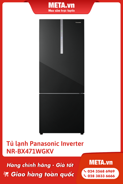 Tủ lạnh Panasonic Inverter 420 lít NR-BX471WGKV