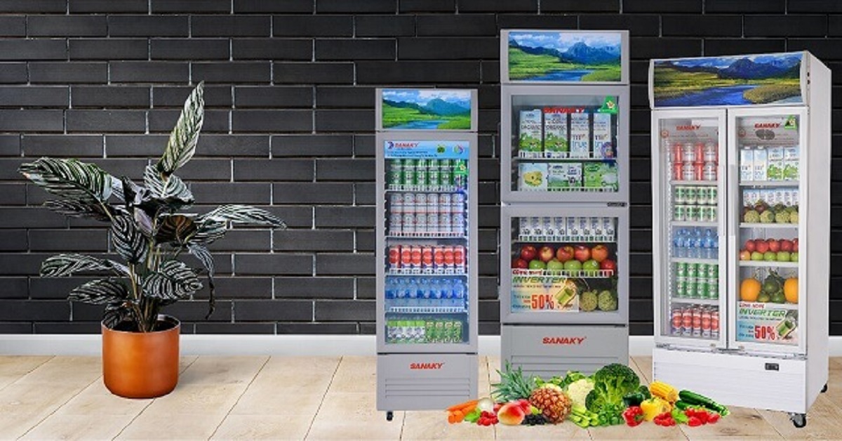 Không những để bảo quản, tủ mát còn giúp trưng bày sản phẩm bên trong rất đẹp mắt