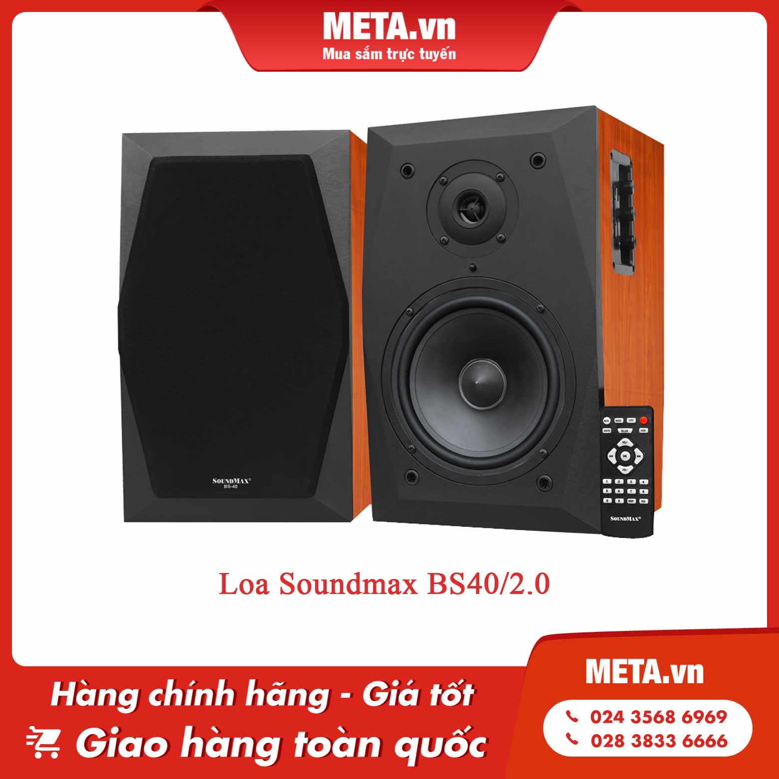 Loa phòng khách Soundmax BS40/2.0