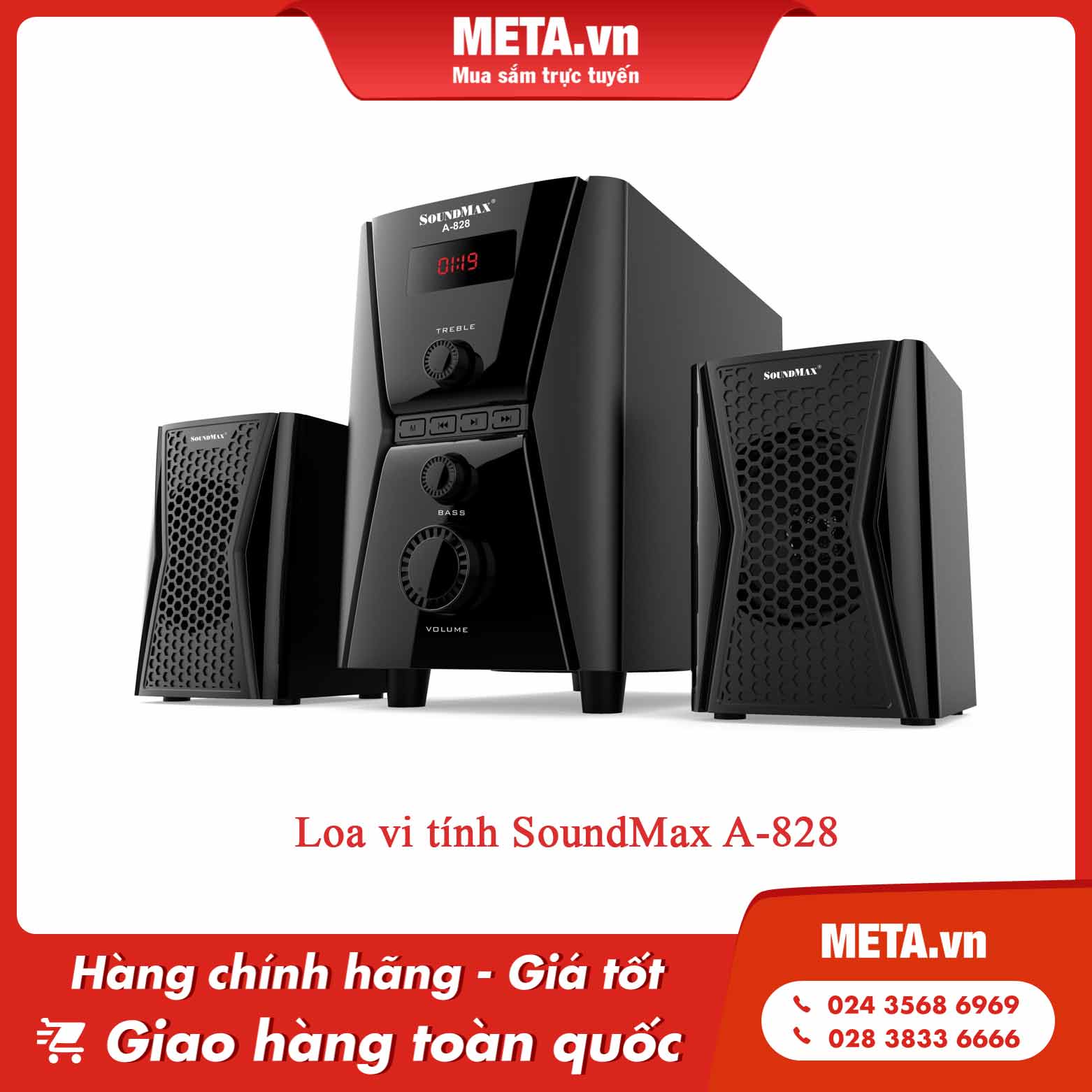 Loa vi tính SoundMax A-828