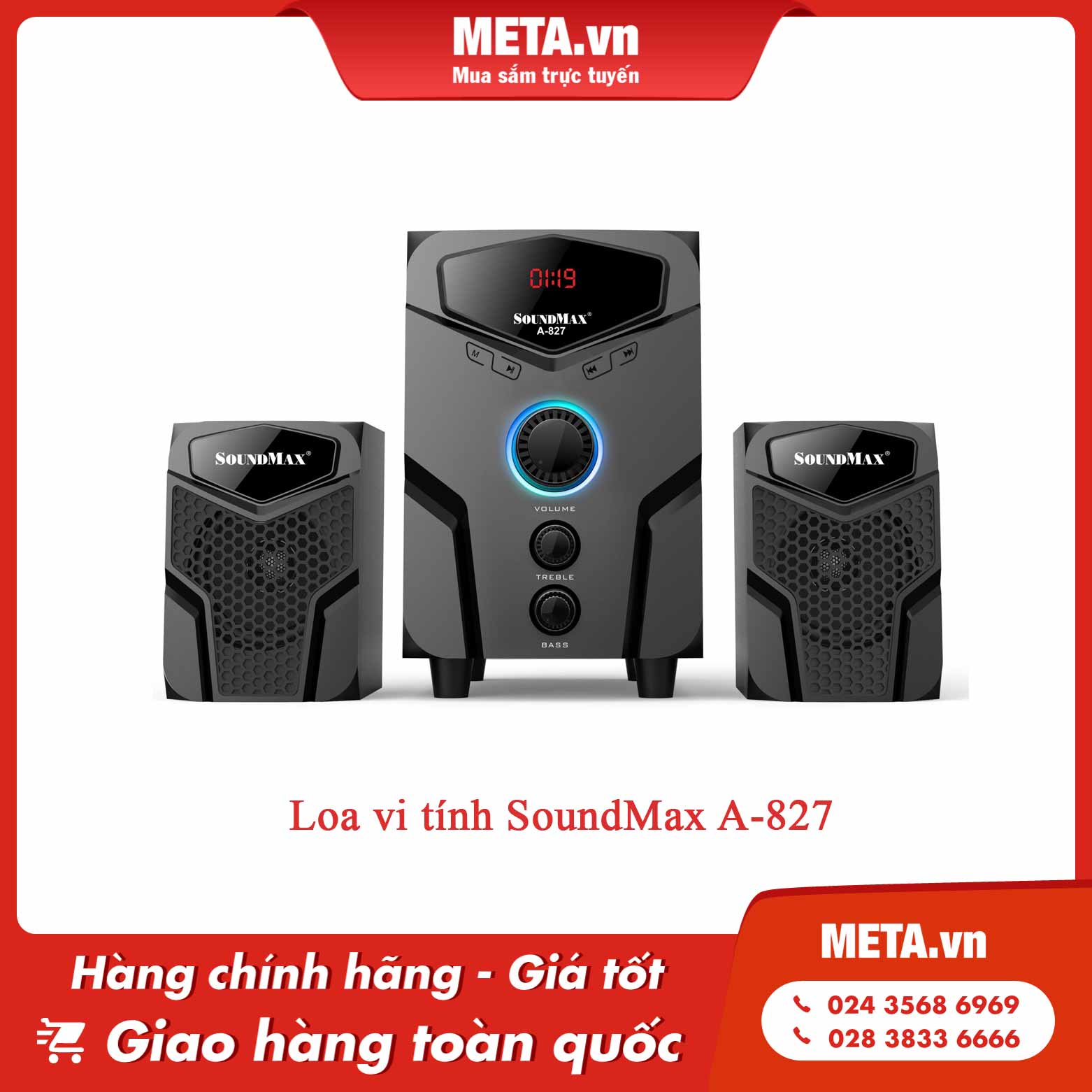 Loa phòng khách SoundMax A-827