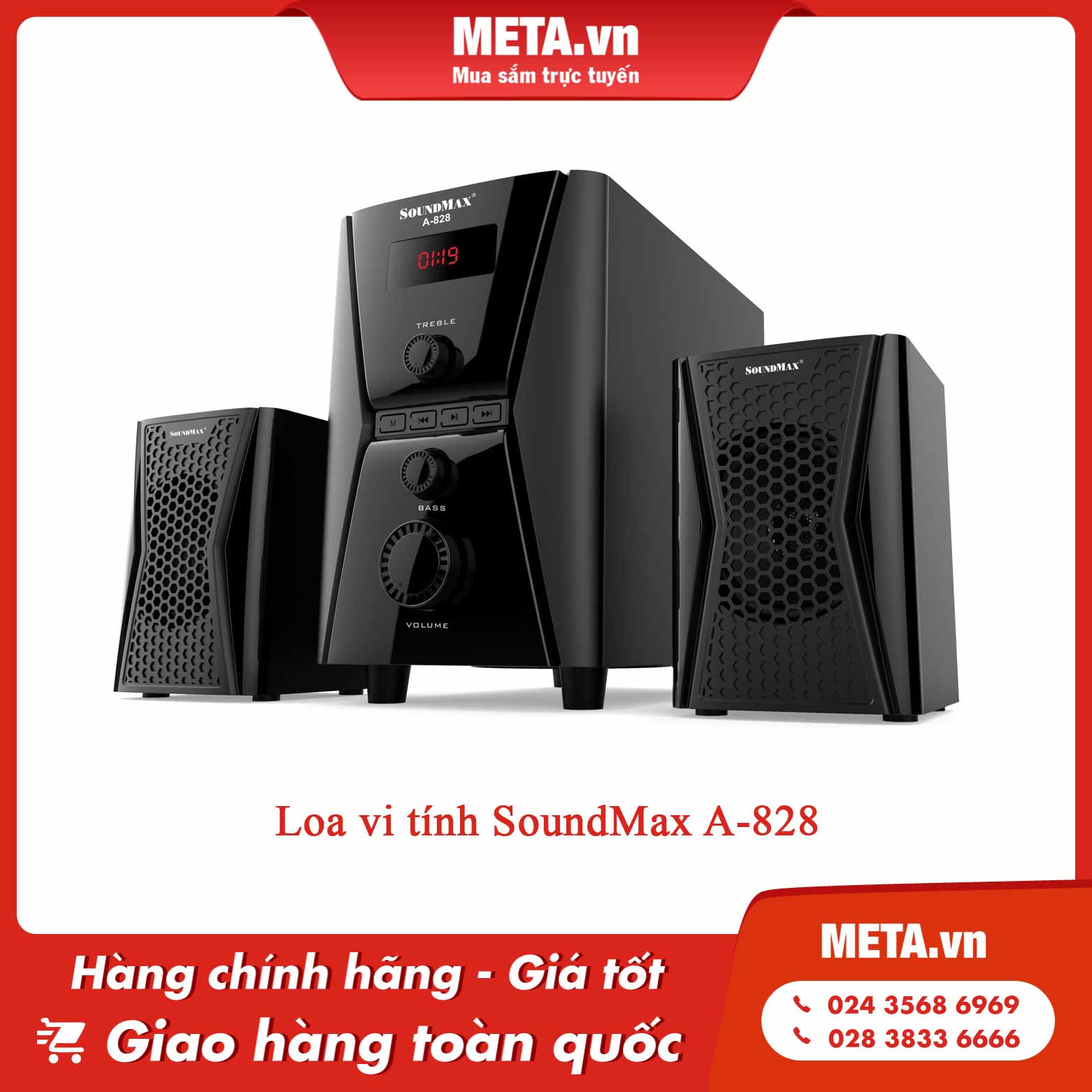 Loa vi tính SoundMax A-828
