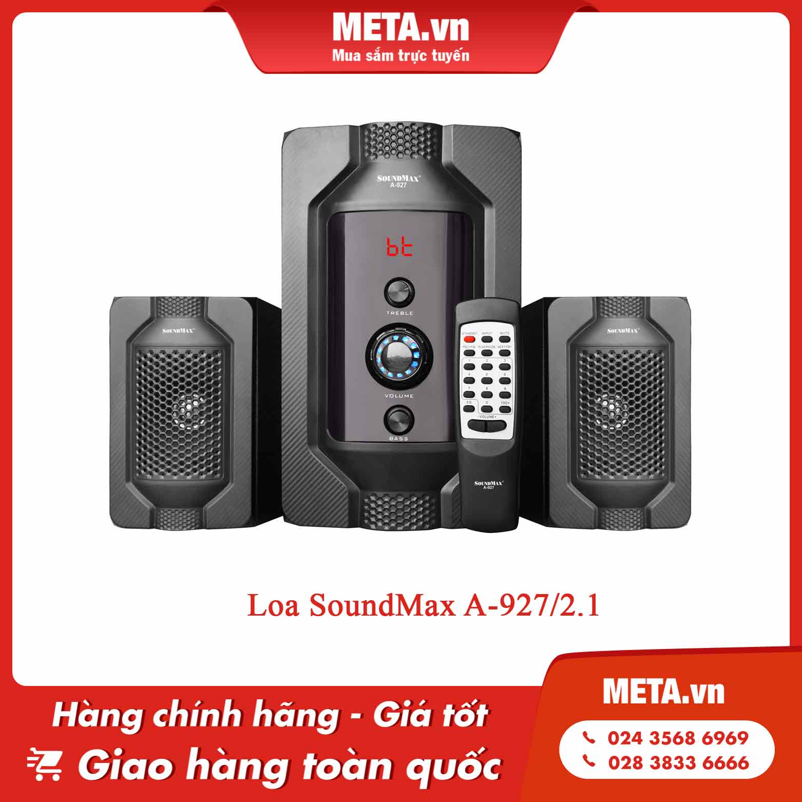 Loa SoundMax A-927/2.1