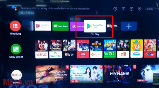 Hướng dẫn tải VTV Go trên tivi Sony