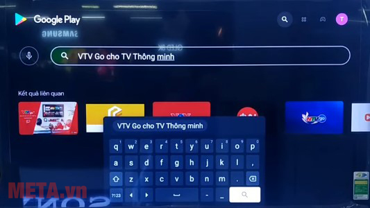 Hướng dẫn cài VTV Go cho tivi Sony