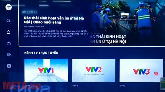 Cách sử dụng VTV Go trên tivi Sony