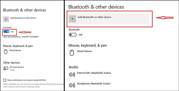 Cách kết nối amply với máy tính thông qua Bluetooth