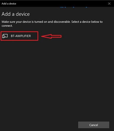 Cách kết nối amply với máy tính thông qua Bluetooth