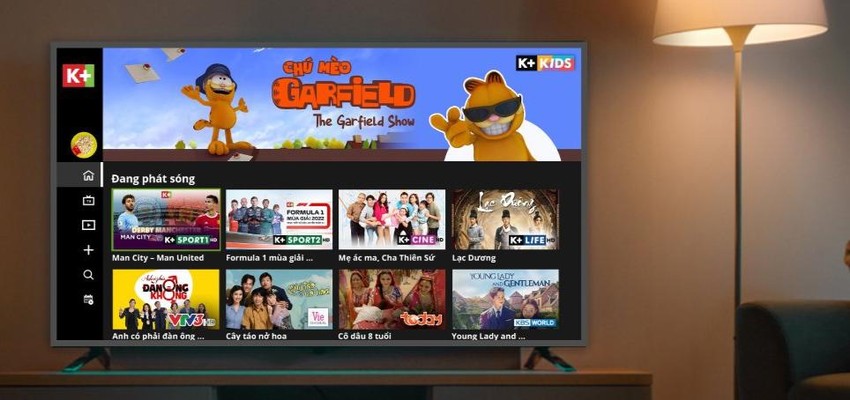 Truyền hình K+ được tích hợp cho tivi LG chạy WebOS 4.0 trở lên