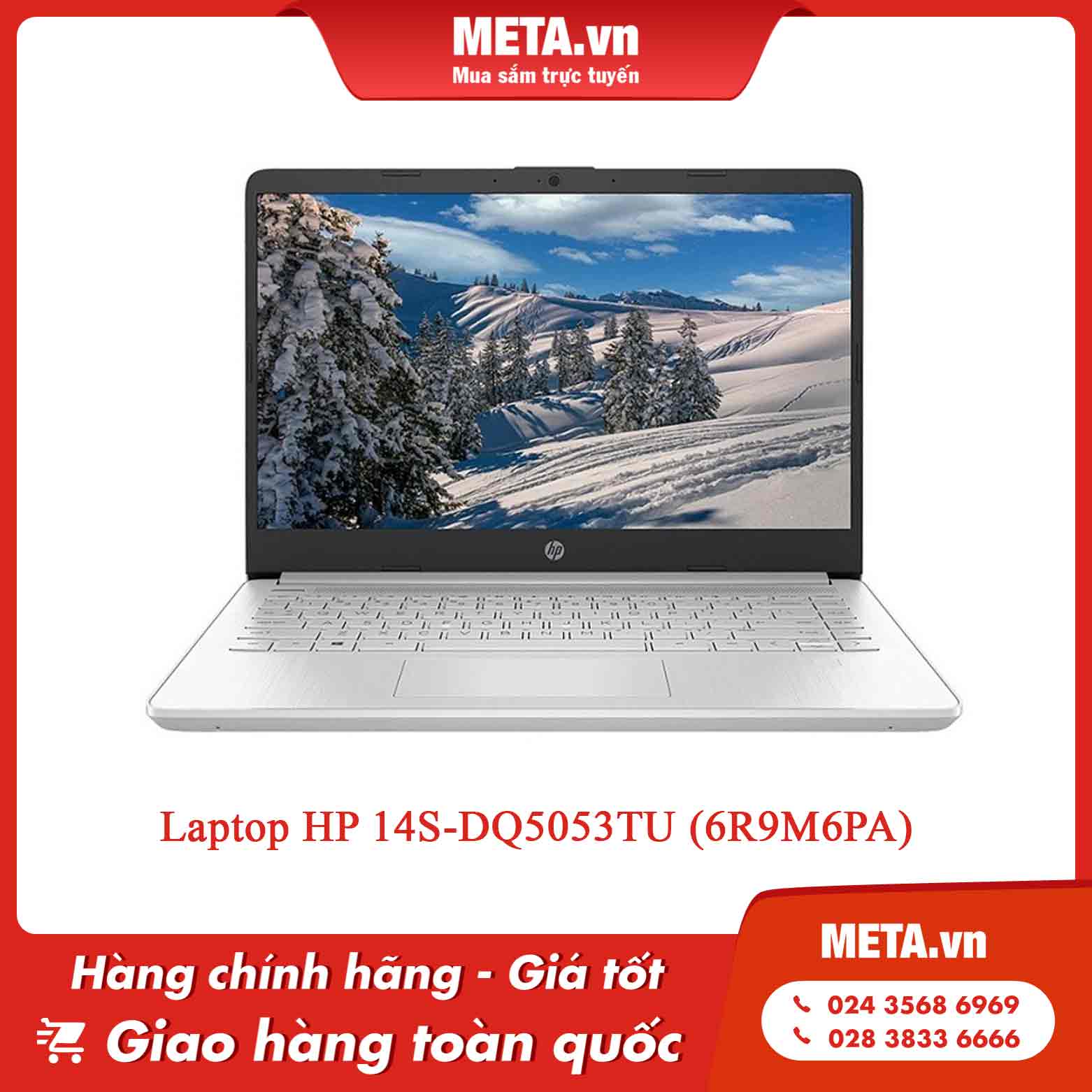 Laptop HP 14S-DQ5053TU (6R9M6PA)