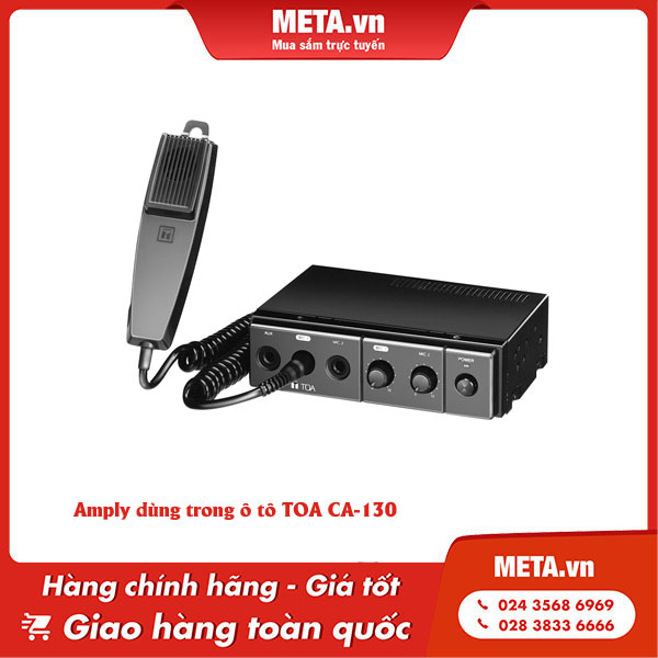 Amply dùng trong ô tô TOA CA-130