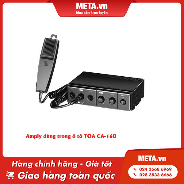 Amply dùng trong ô tô TOA CA-160