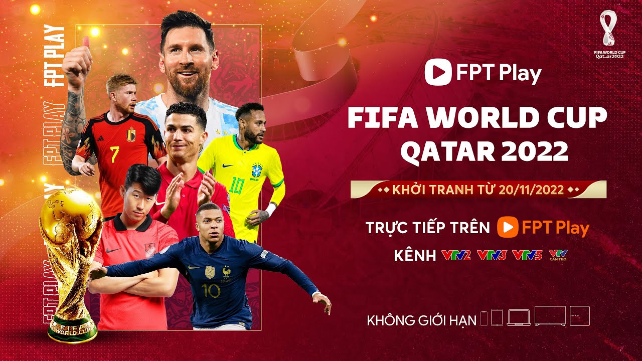 Cách xem World Cup 2022 trên TV bằng ứng dụng
