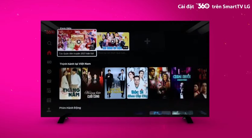 Cách sử dụng TV360 trên tivi LG