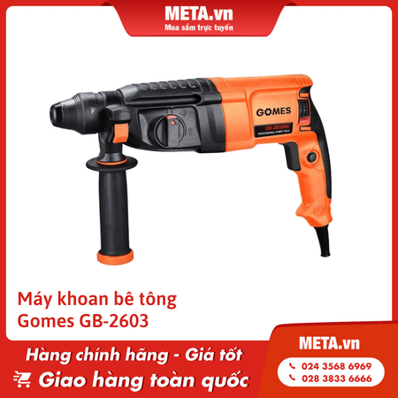 Máy khoan bê tông Gomes GB-2603 
