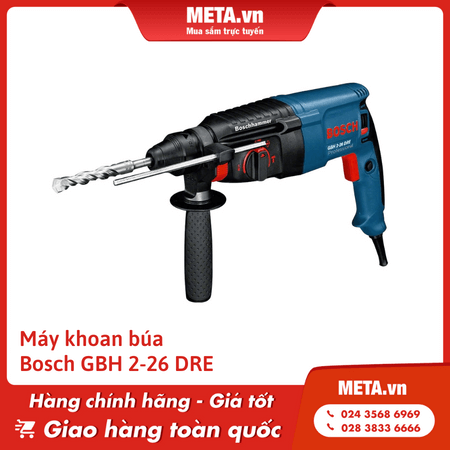 Máy khoan búa Bosch GBH 2-26 DRE