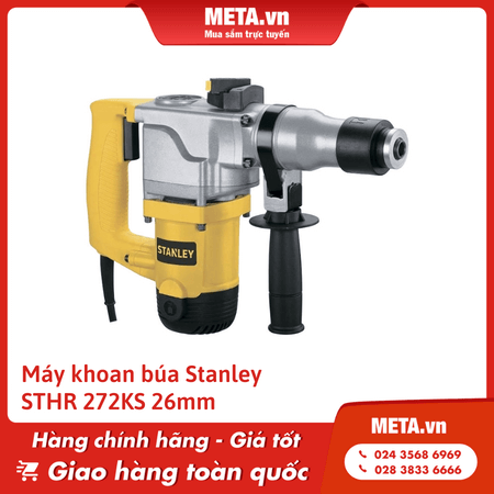 Máy khoan búa Stanley STHR 272KS 26mm 