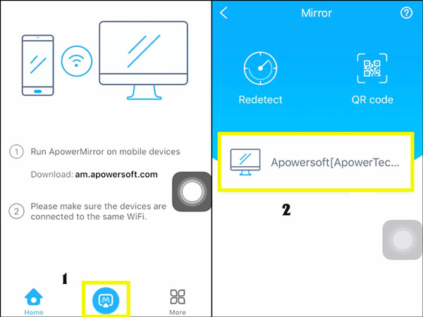 Cách chiếu màn hình điện thoại iPhone lên máy tính thông qua ứng dụng ApowerMirror