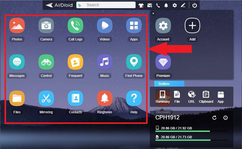 Truy cập vào dữ liệu của điện thoại và tiến hành sao chép nội dung mình muốn là được