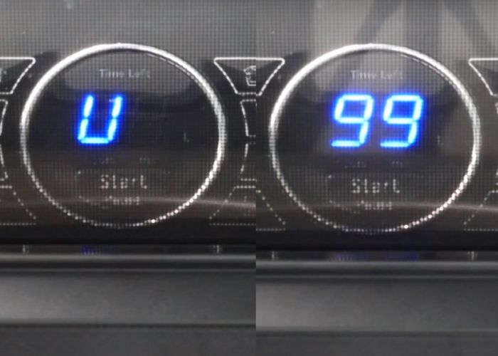 Mã lỗi U99 máy giặt Panasonic